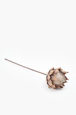Protea Foam Single Stem, 89cm