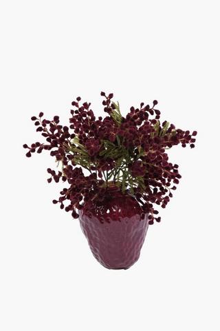 Fynbos In Strawberry Pot, 5x33cm