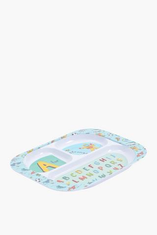Abc Melamine 3 Division Tray