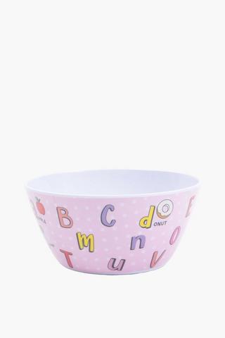 Abc Melamine Bowl