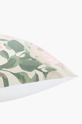 Printed Fuji Protea Scatter Cover Only, 50x50cm