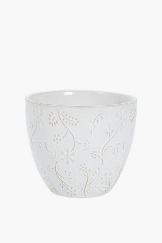 Haltia Ceramic Planter, 20x20cm