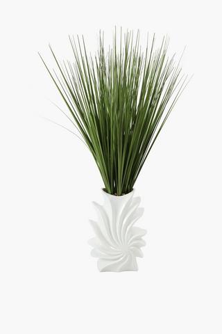 Long Grass In Shell Pot, 69cm