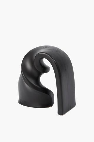 Twisted Ceramic Knot, 19.5x20cm