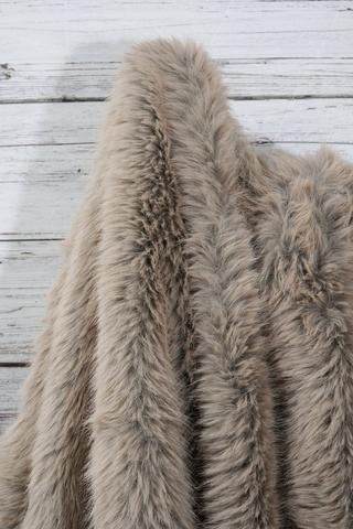 Grizzly Faux Fur Blanket, 180x200cm