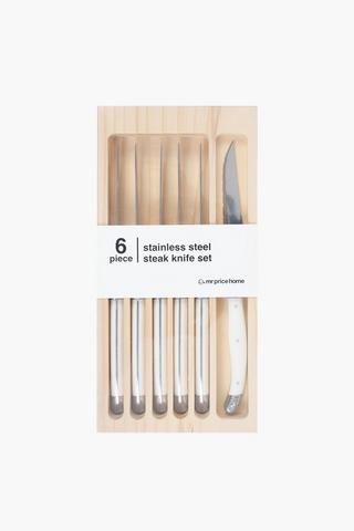 6 Piece Steak Knife Set