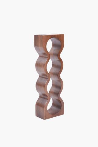 Acacia Curvy Wine Rack