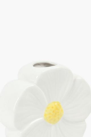 Daisy Ceramic Vase, 15.5cm