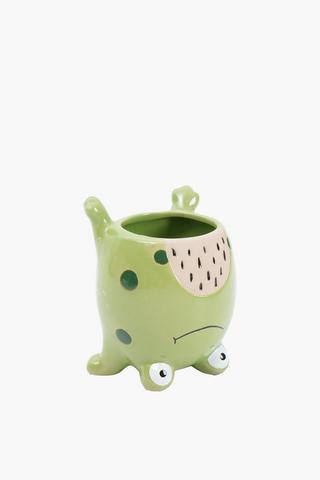 Quirky Frog Planter, 6x10cm