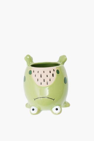 Quirky Frog Planter, 6x10cm
