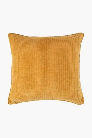 Extra Premium Textured Cord Feather Filled Scatter Cushion, 60x60cm