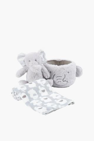 Faux Fur Plush Ellie Toy Set