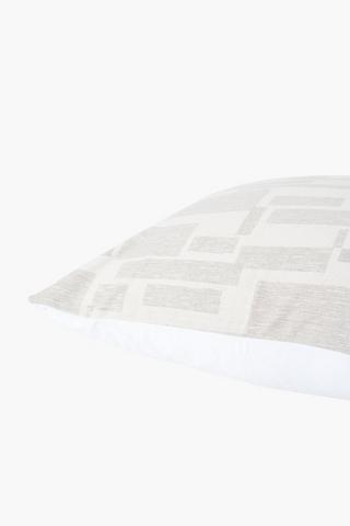 Printed Paulo Geometric Scatter Cover Only, 50x50cm