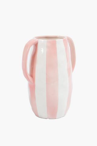 Stripe Urn Vase, 22x28cm
