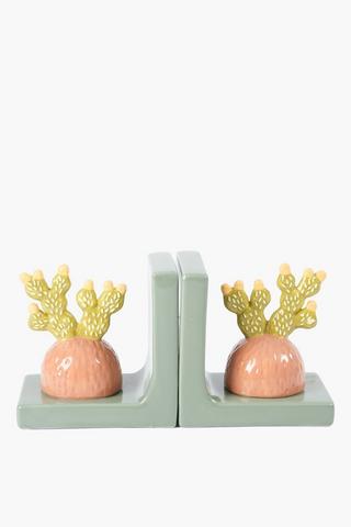 Cactus Bookends, 30x15cm