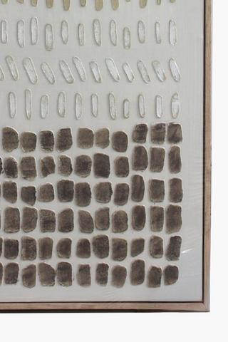 Textured Blocks Canvas, 50x70cm