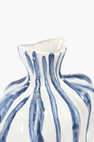 Ripple Ceramic Vase, 32x43cm