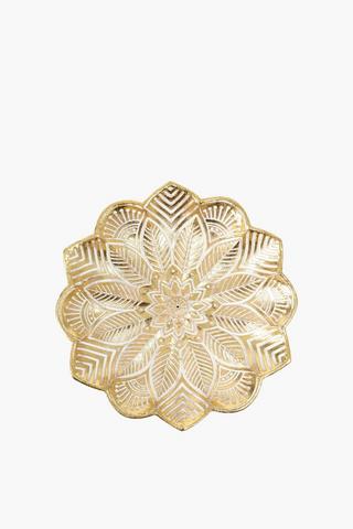 Mandala Candle Plate, 15x3cm