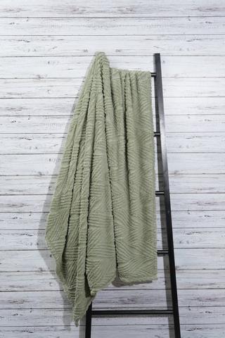 Jacquard Sherpa Geometric Blanket, 150x200cm