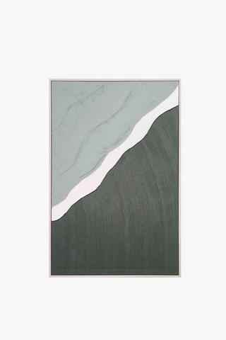 Textured Wave Canvas, 60x90cm