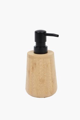 Bamboo Round Soap Dispenser