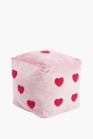Shaped Dice Scatter Cushion, 25x25cm