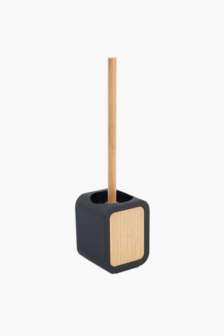 Bamboo Toilet Brush Set