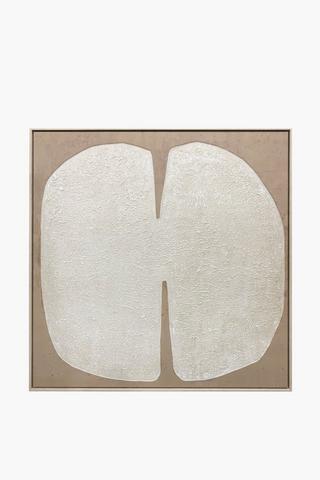 Abstract Embellished Canvas, 100x100cm