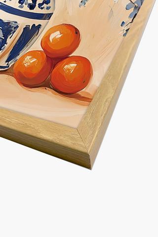 Framed Delft Vase Canvas, 40x60cm