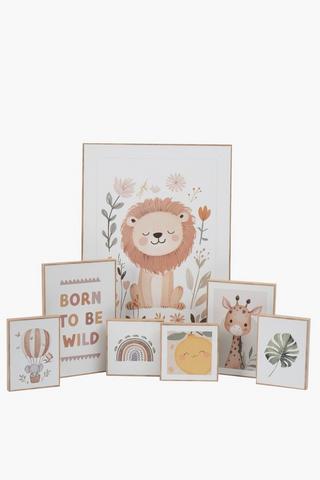 7 Piece Wild Frame Wall Art
