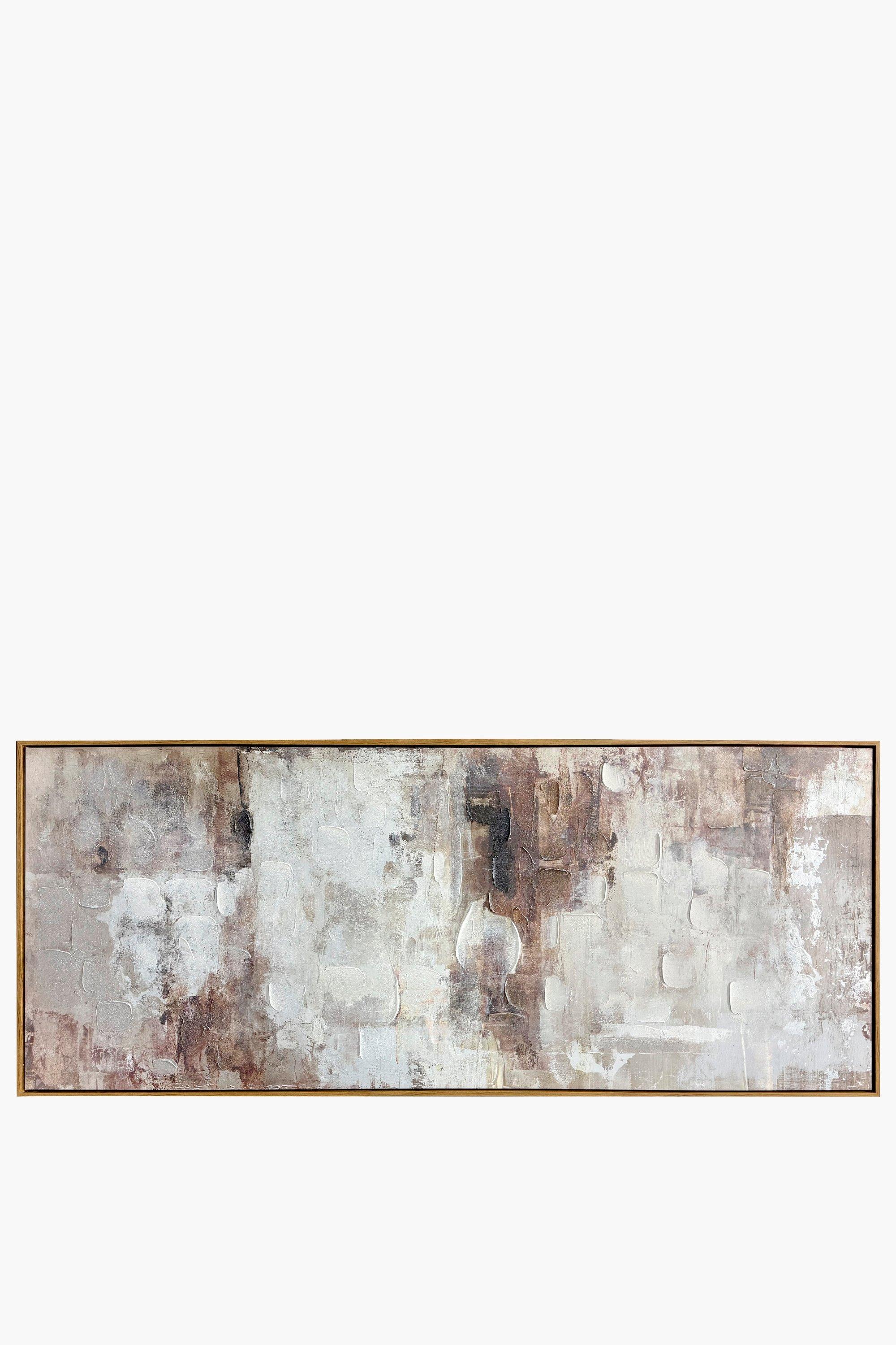 Hand Painted Abstract Canvas, 70x170cm