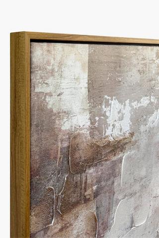 Hand Painted Abstract Canvas, 70x170cm