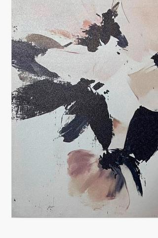 Printed Floral Canvas, 40x60cm