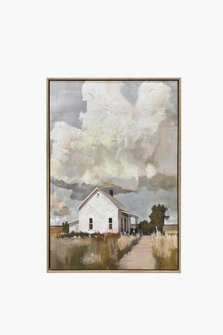 Farmhouse Canvas, 60x90cm