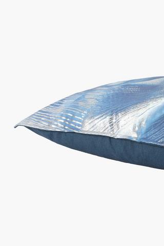 Extra Premium Wave Feather Filled Scatter Cushion, 60x60cm