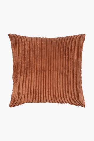 Extra Premium Textured Cord Feather Filled Scatter Cushion, 60x60cm