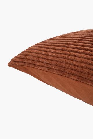 Extra Premium Textured Cord Feather Filled Scatter Cushion, 60x60cm