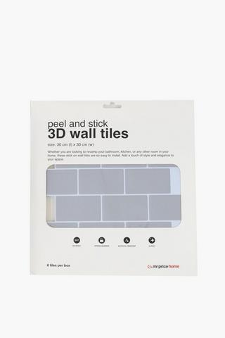 Subway 3d Wall Tiles, 30cm