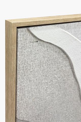 Textured Contours Canvas, 80x100cm