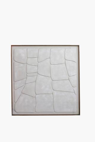 Textured Dry Oasis Canvas, 90x90cm