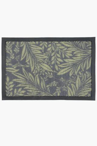 3d Mesh Leaves Door Mat, 40x60cm