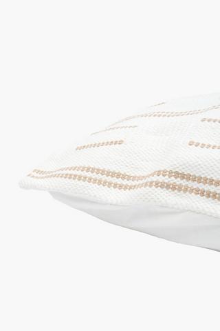 Extra Premium Textured Stripe Scatter Cover Only, 60x60cm