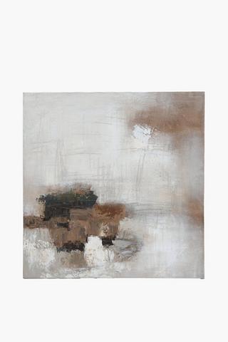 Hand Painted Abstract Canvas, 100x100cm