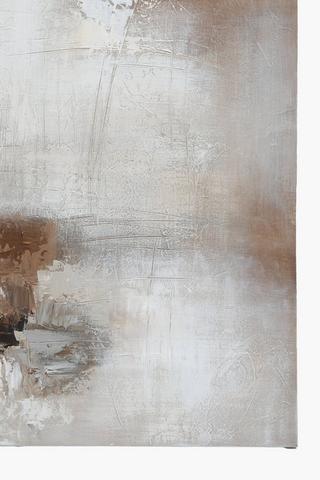 Hand Painted Abstract Canvas, 100x100cm