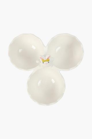 3 In 1 Ceramic Bunny Dipper