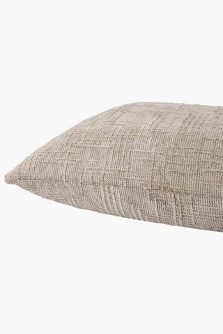 Extra Premium Chenille Scratch Feather Filled Scatter Cushion, 60x60cm