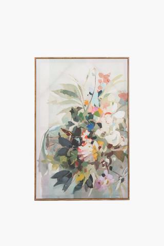 Multi Bouquet Canvas, 60x90cm