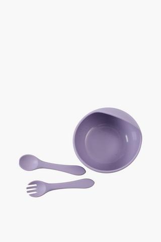 Silicone Feeding Bowl Set