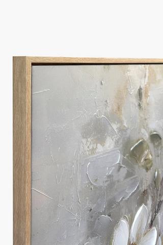 Hand Painted Flower Canvas, 70x170cm