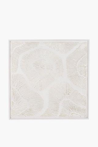 Dimensional Urchin Wall Art, 80x80cm